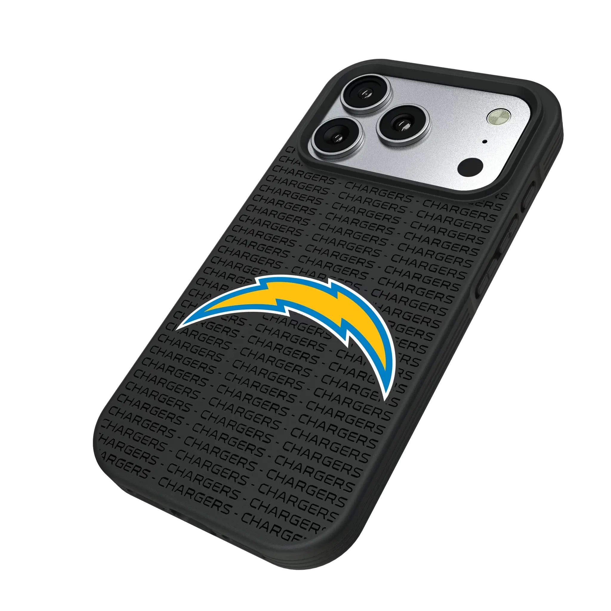 Los Angeles Chargers Text Backdrop Bump Phone Case