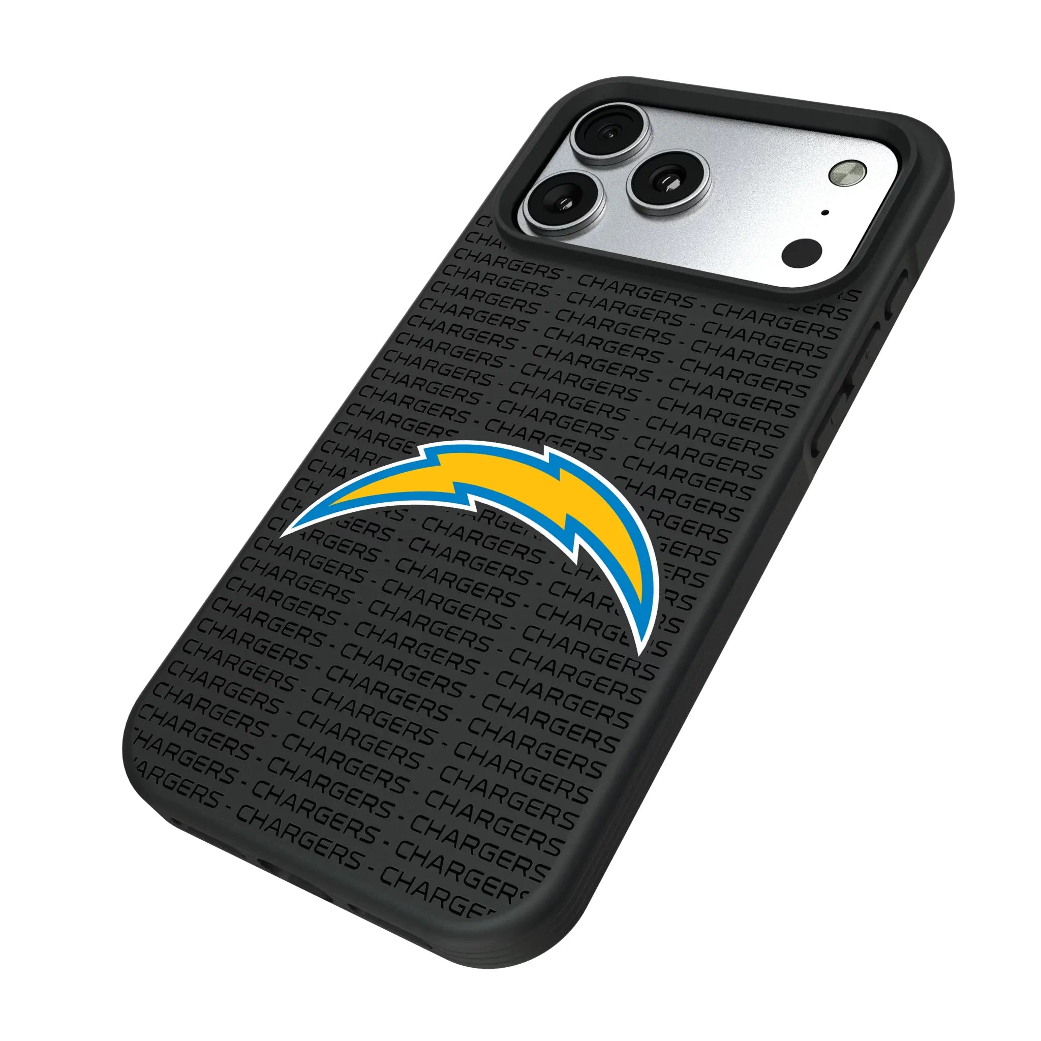 Los Angeles Chargers Text Backdrop Bump Phone Case