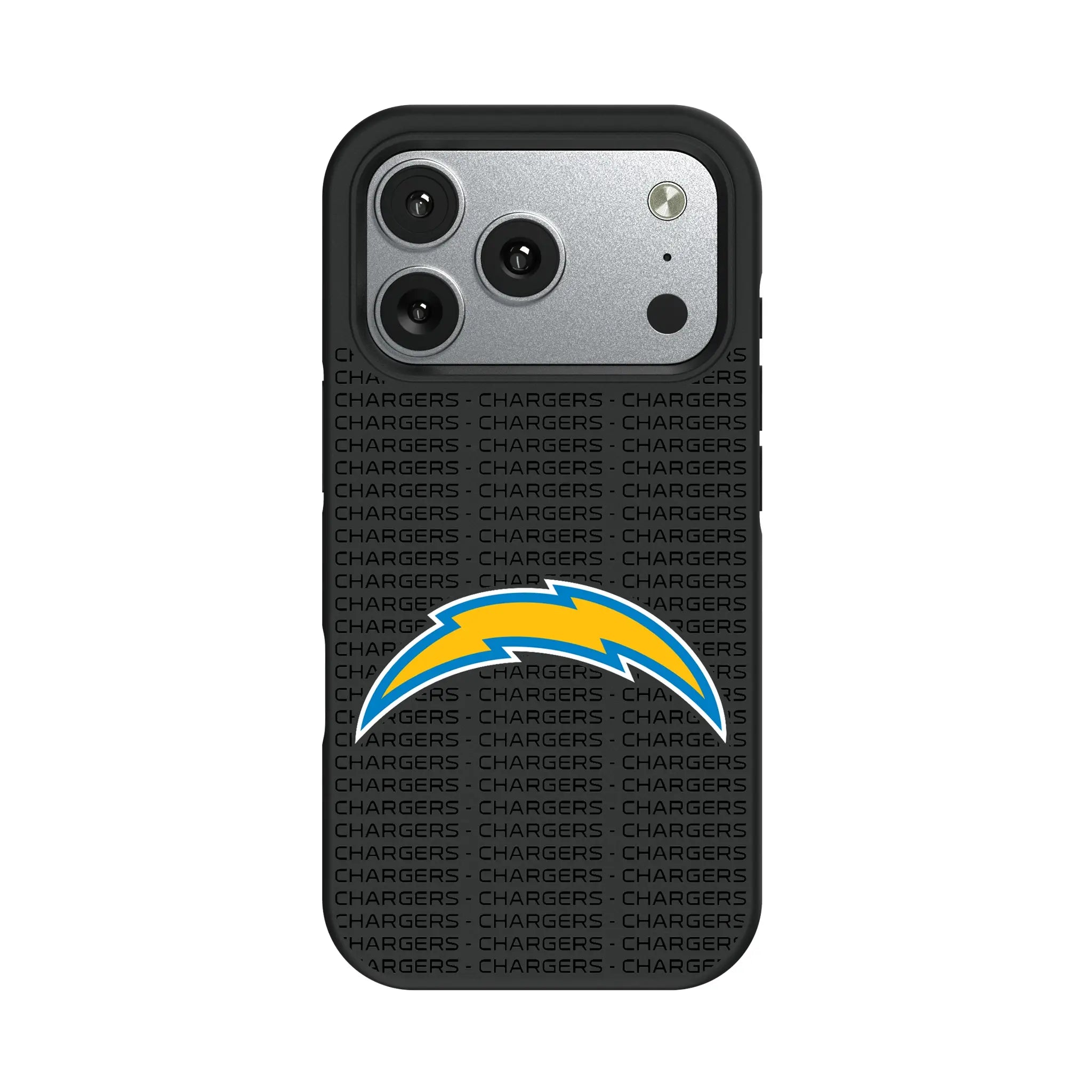 Los Angeles Chargers Text Backdrop Bump Phone Case