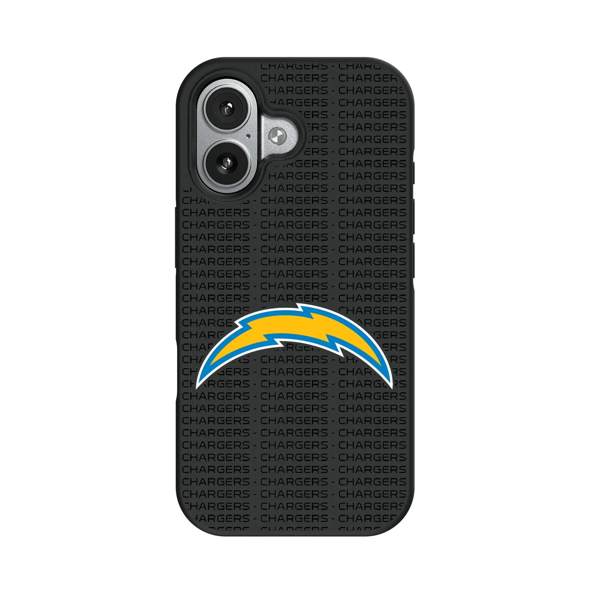 Los Angeles Chargers Text Backdrop Bump Phone Case