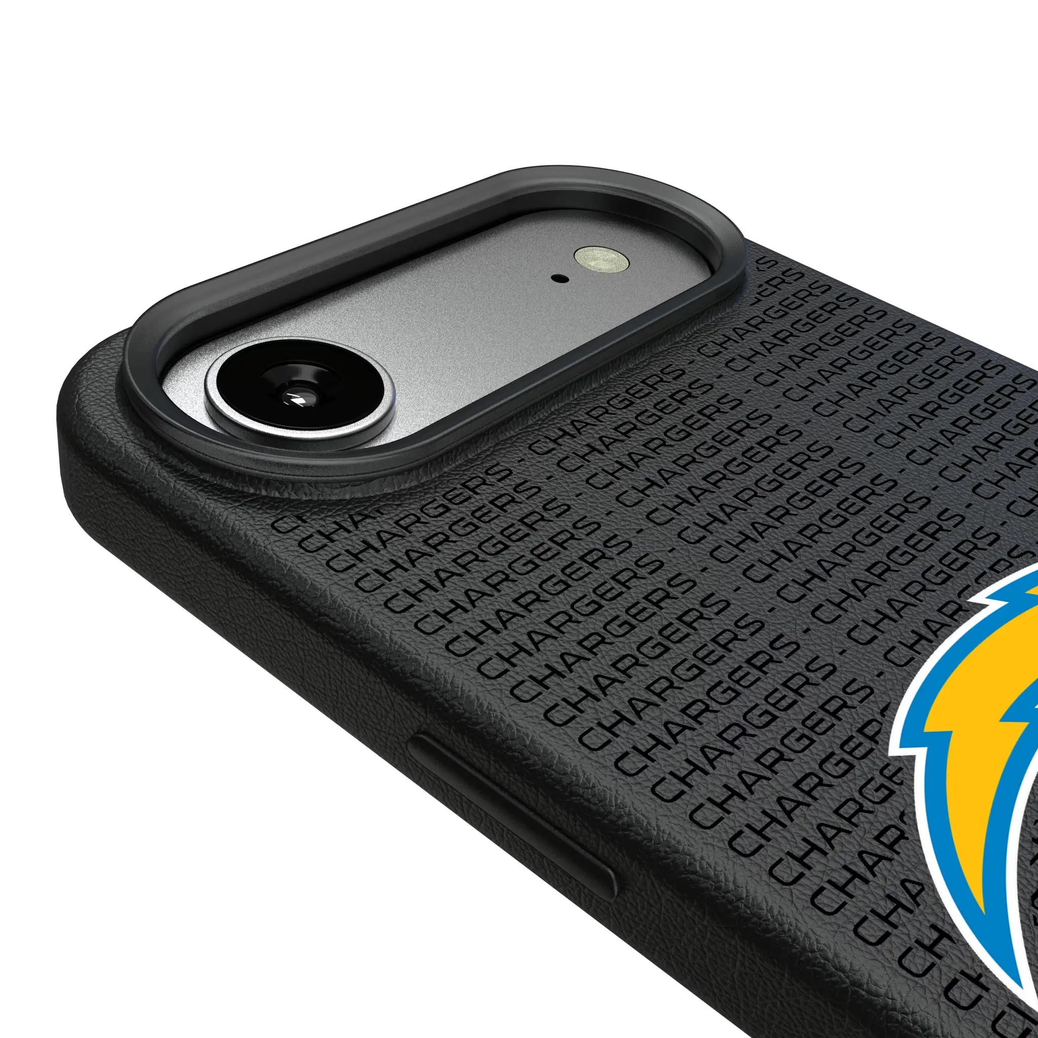 Los Angeles Chargers Text Backdrop MagSafe Compatible Phone Case for Apple iPhone