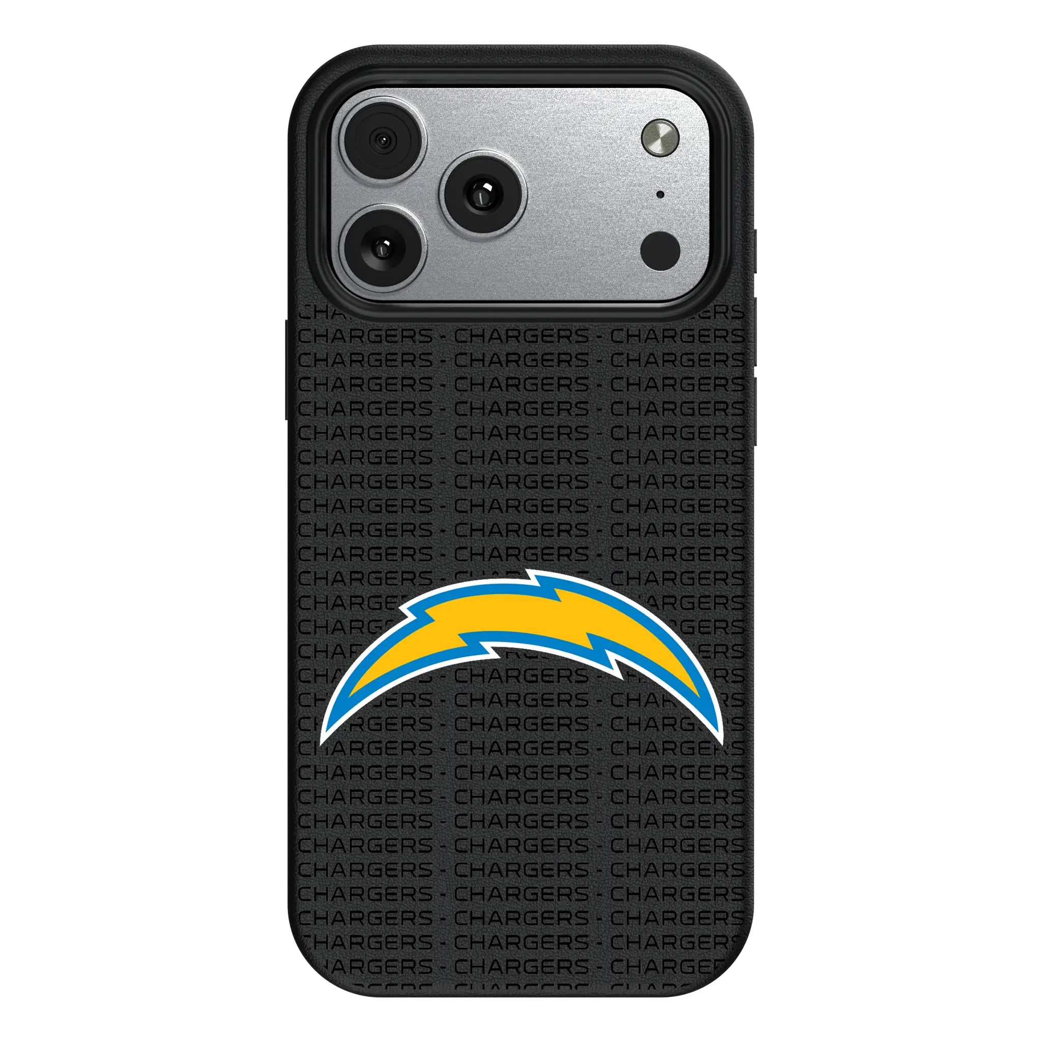 Los Angeles Chargers Text Backdrop MagSafe Compatible Phone Case for Apple iPhone