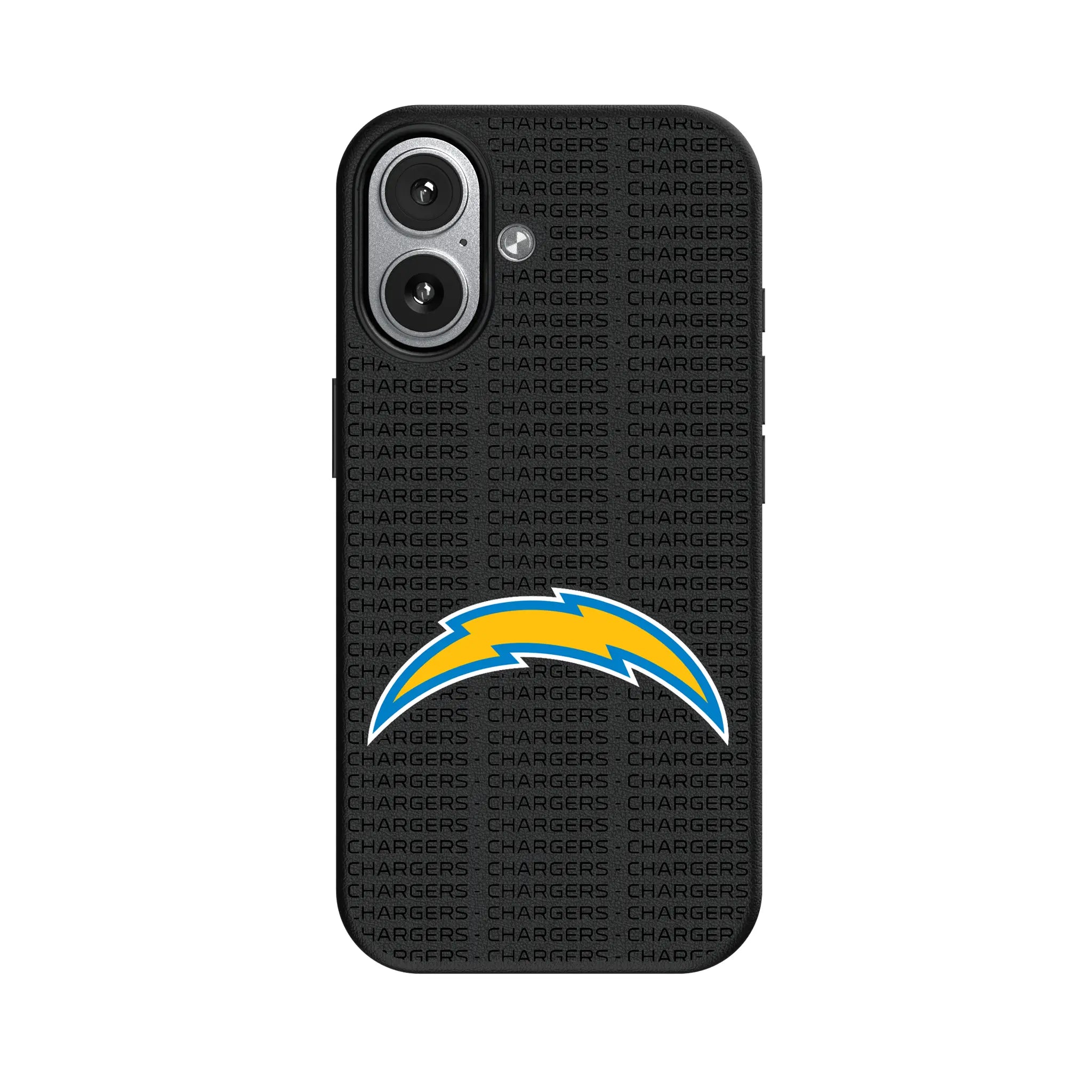 Los Angeles Chargers Text Backdrop MagSafe Compatible Phone Case for Apple iPhone