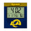 Los Angeles Rams Color Block Wall Clock