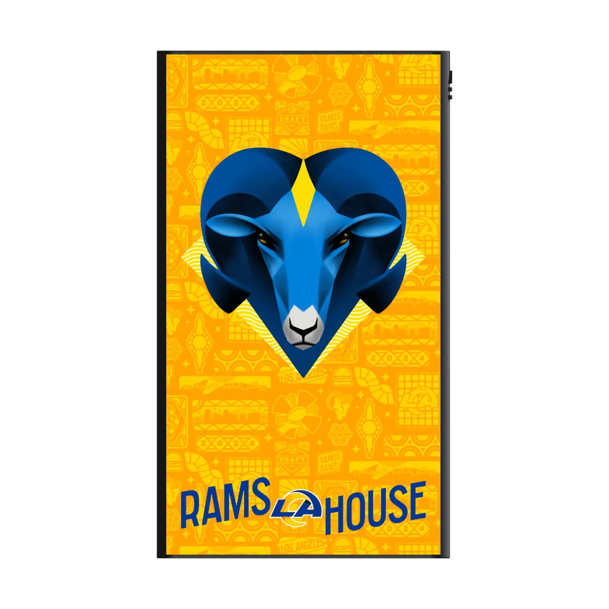Los Angeles Rams Deco 5000mAh Flat Powerbank