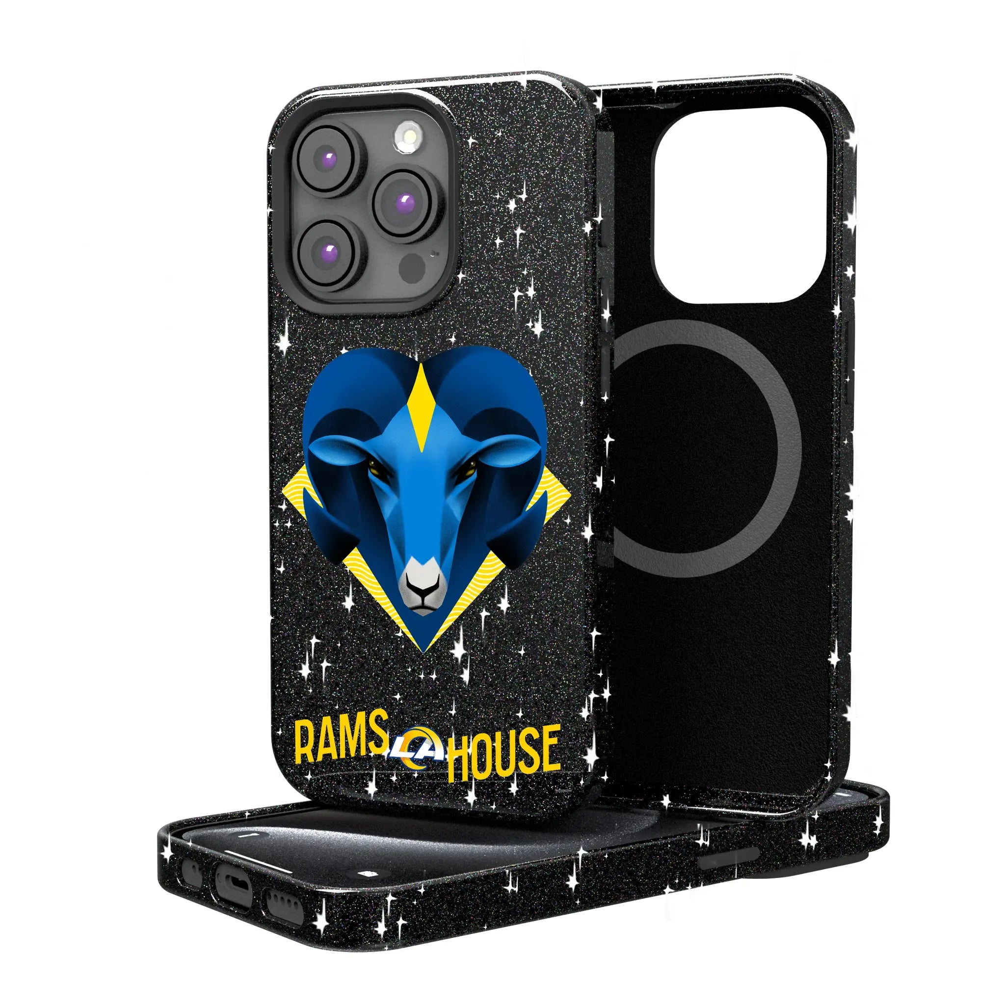 Los Angeles Rams 2024 Illustrated Limited Edition Bling Phone Case