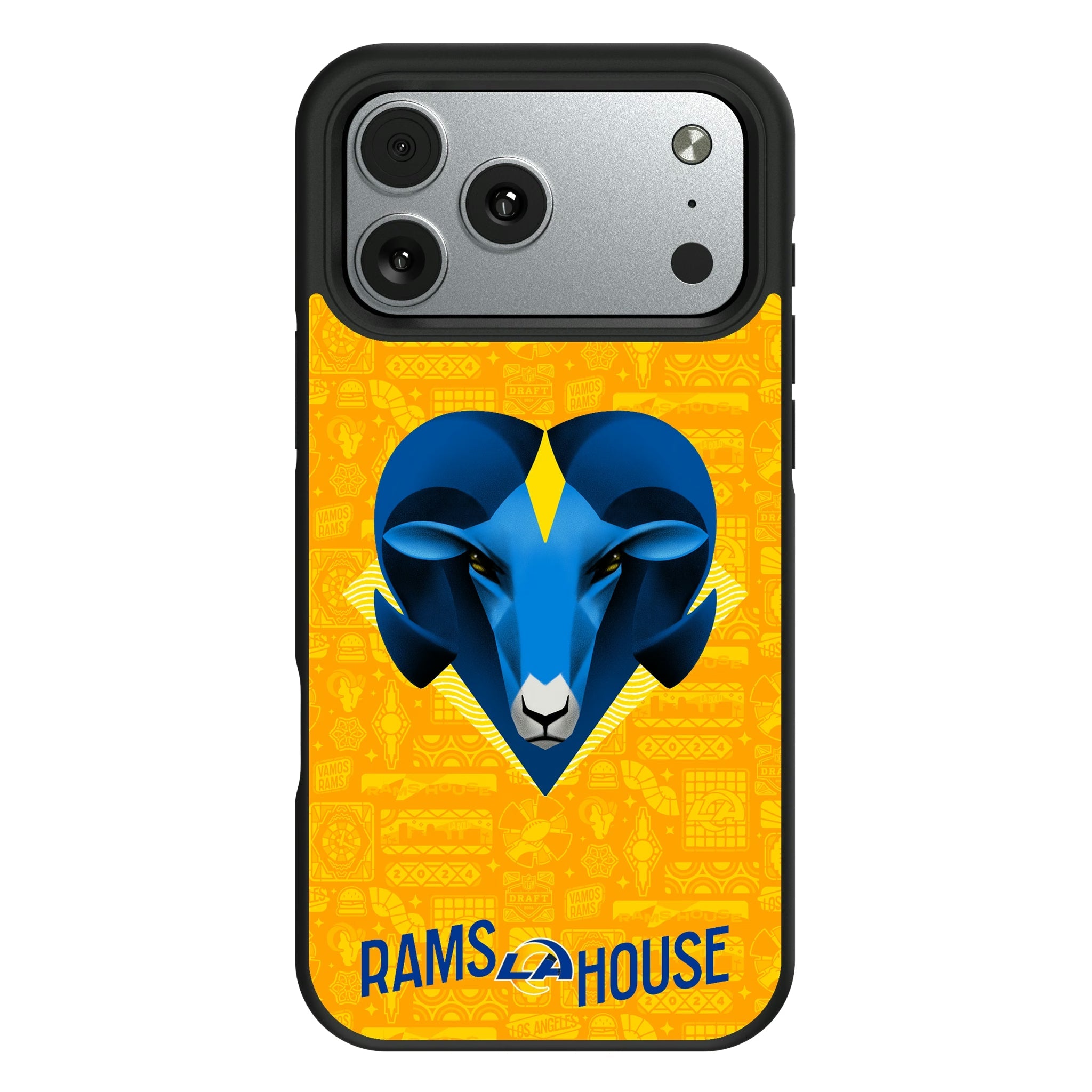 Los Angeles Rams 2024 Illustrated Limited Edition Bump Phone Case - Sports Gifts, Sports Memorabilia, Sports Collectibles, Fan Shop