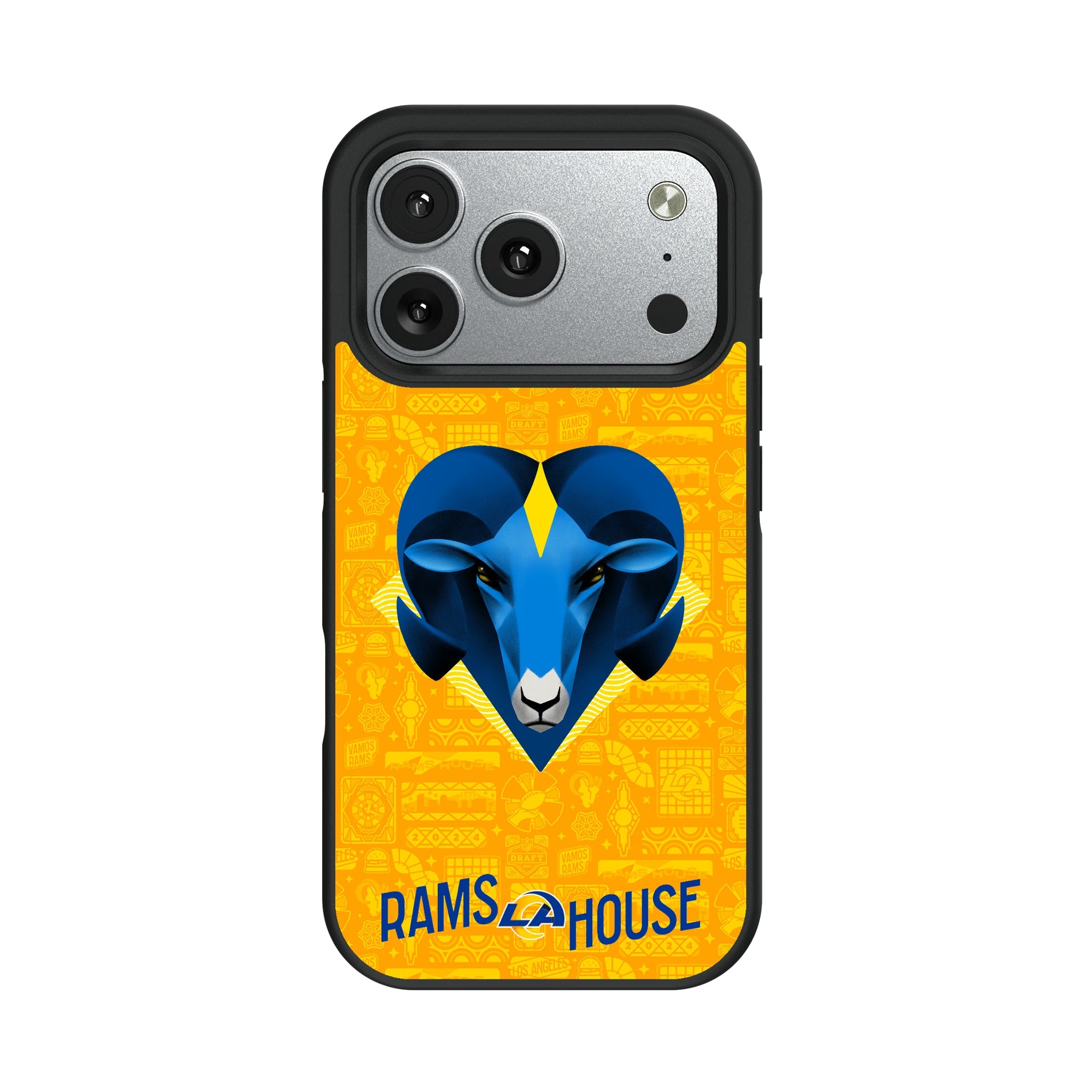 Los Angeles Rams 2024 Illustrated Limited Edition Bump Phone Case - Sports Gifts, Sports Memorabilia, Sports Collectibles, Fan Shop