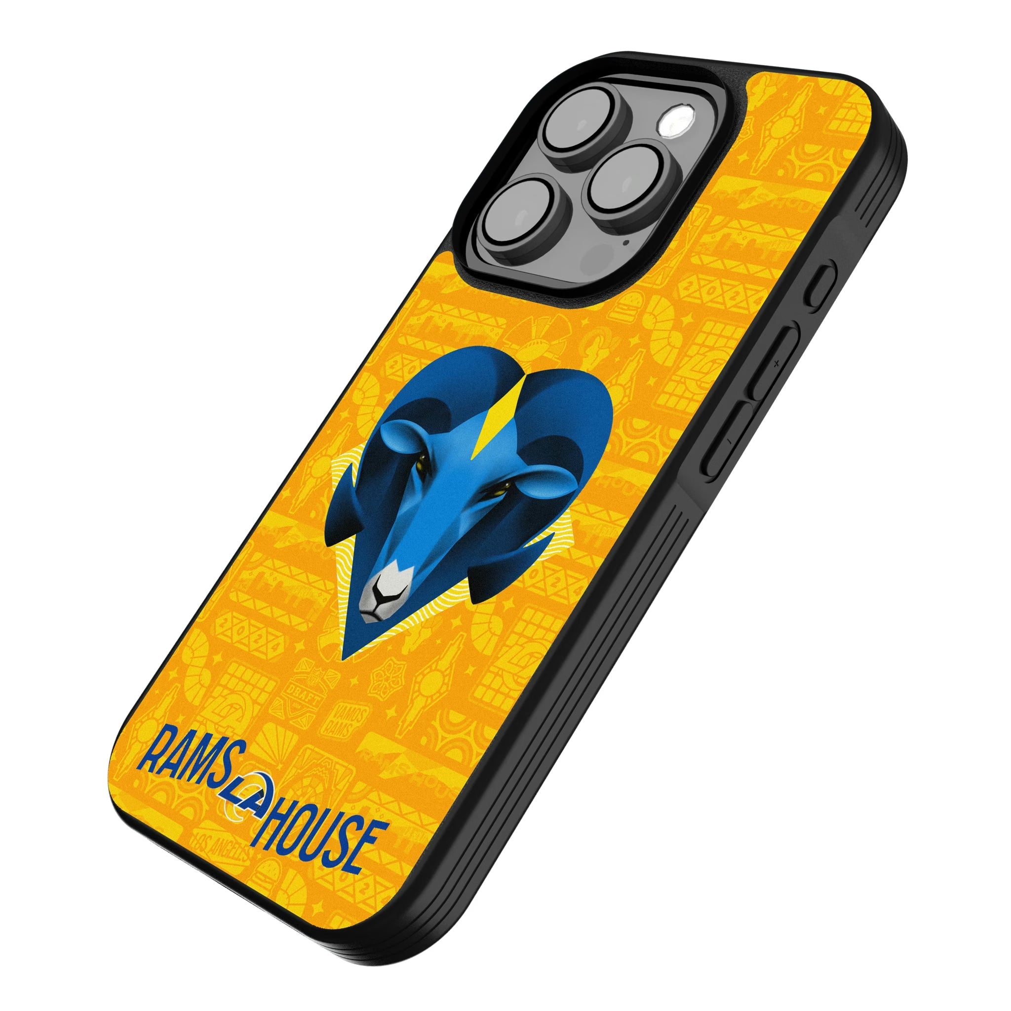 Los Angeles Rams 2024 Illustrated Limited Edition Bump Phone Case - Sports Gifts, Sports Memorabilia, Sports Collectibles, Fan Shop