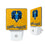 Los Angeles Rams 2024 Illustrated Limited Edition Night Light 2-Pack