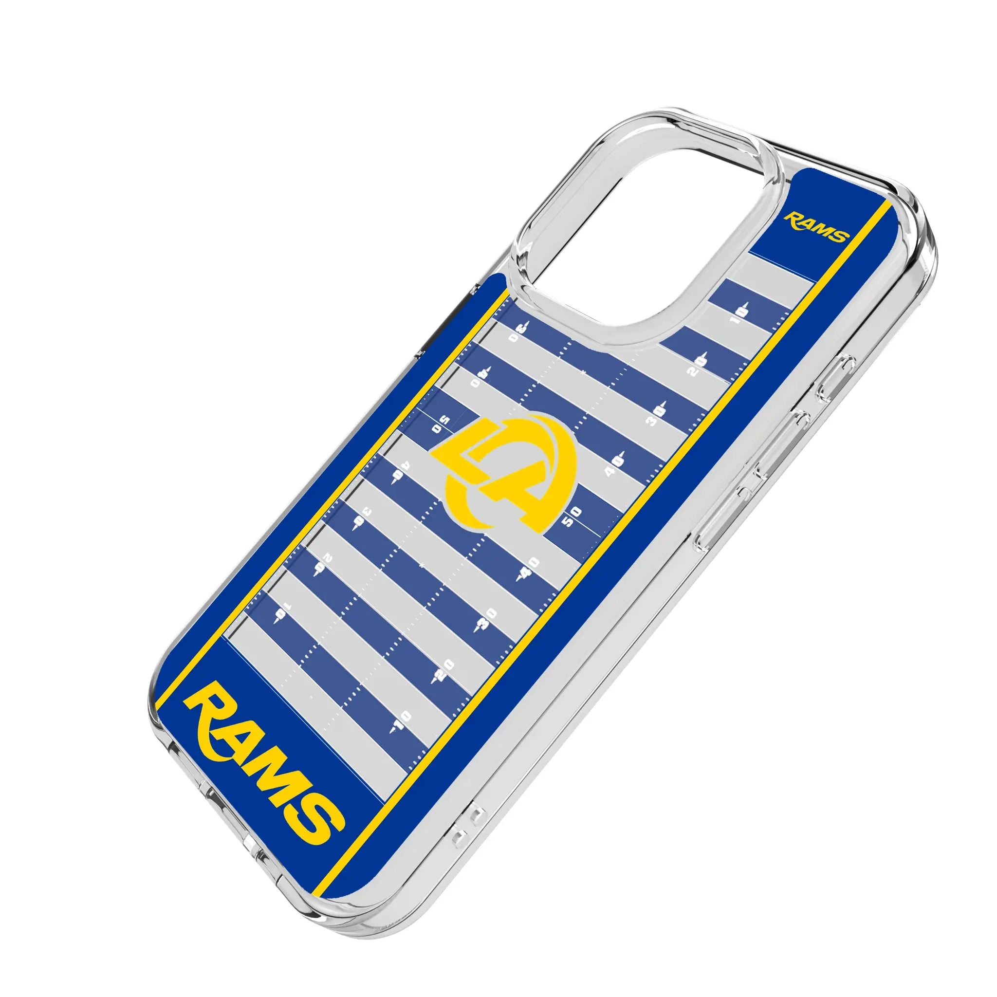 Los Angeles Rams Field Clear Phone Case for Apple iPhone