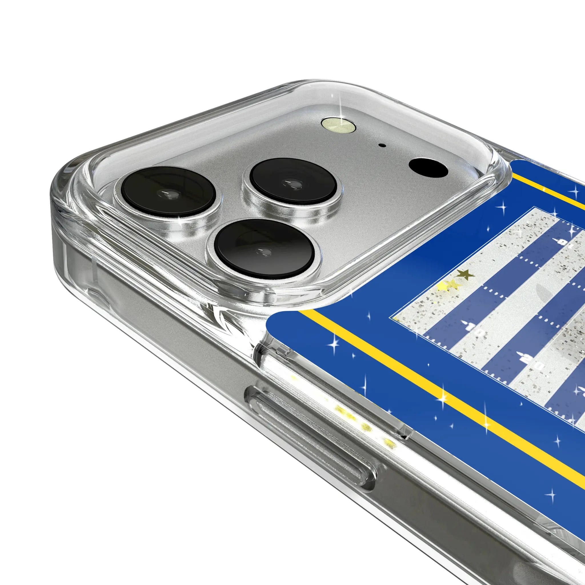 Los Angeles Rams Field Glitter Phone Case