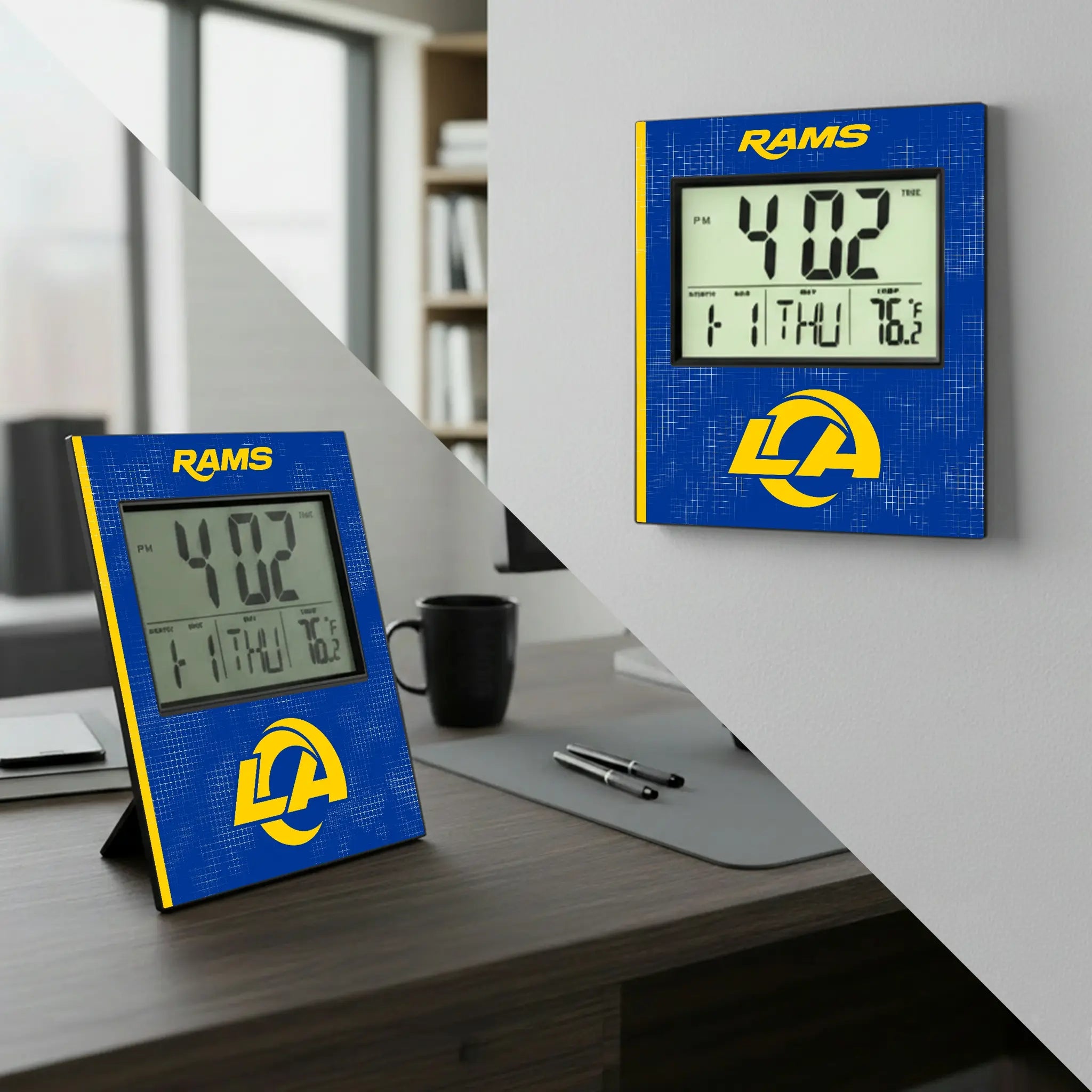 Los Angeles Rams Hatch Wall Clock
