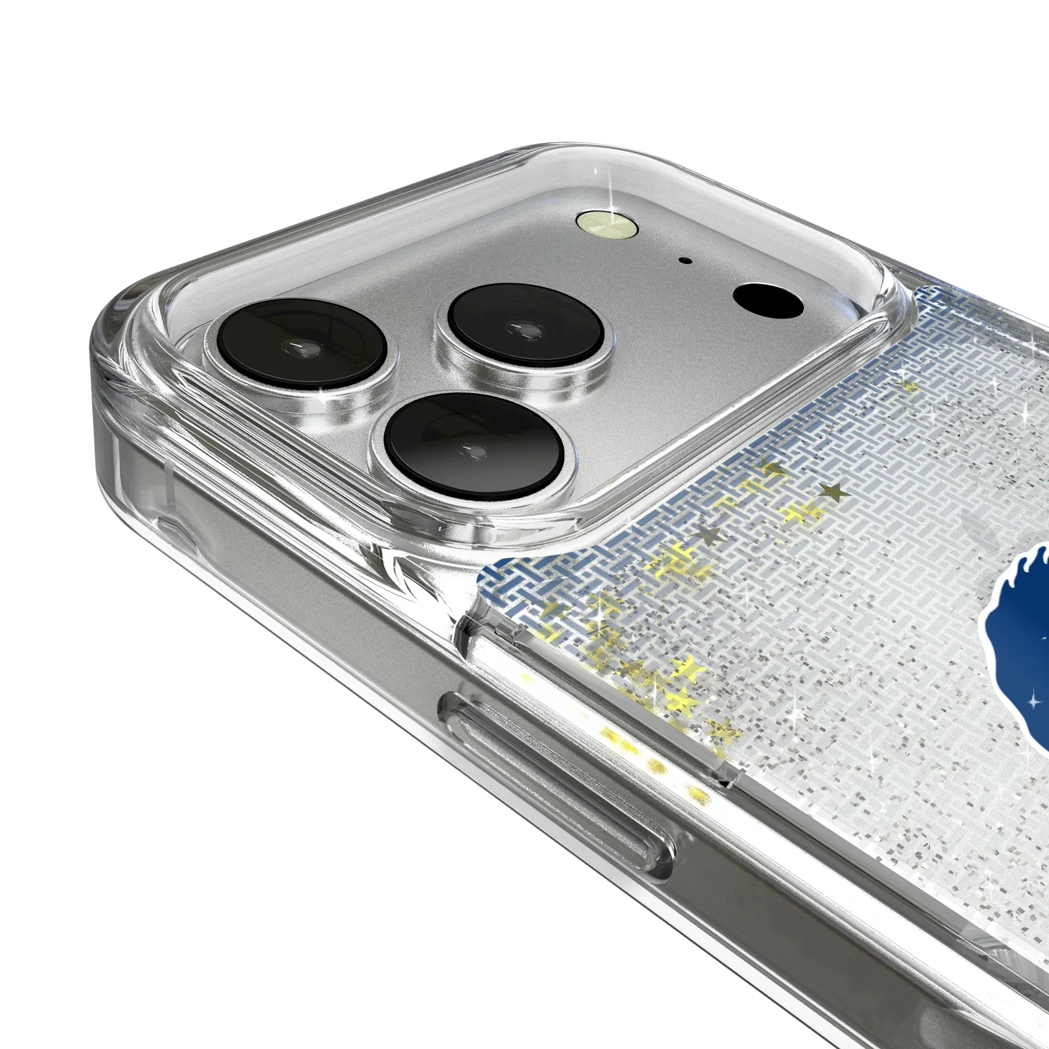 Los Angeles Rams Historic Collection Linen Glitter Phone Case