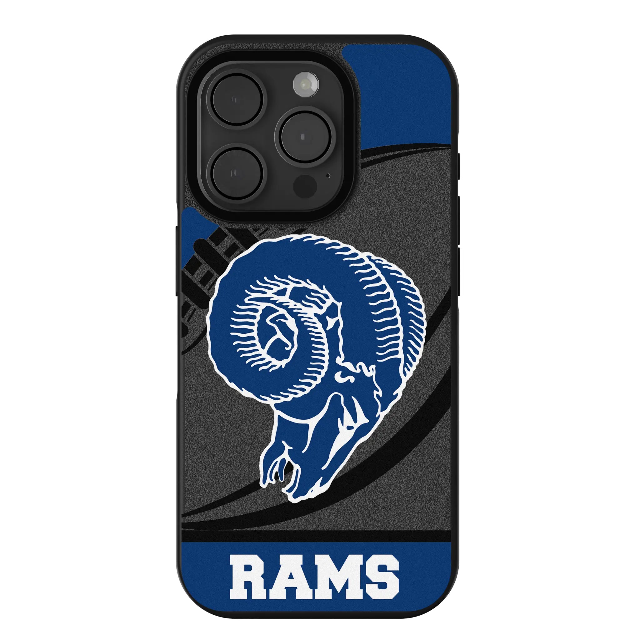 Los Angeles Rams Historic Collection Passtime Bump Phone Case