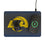 Los Angeles Rams Linen 15-Watt Wireless Charger and Mouse Pad