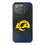 Los Angeles Rams Linen Bling Phone Case for Apple iPhone