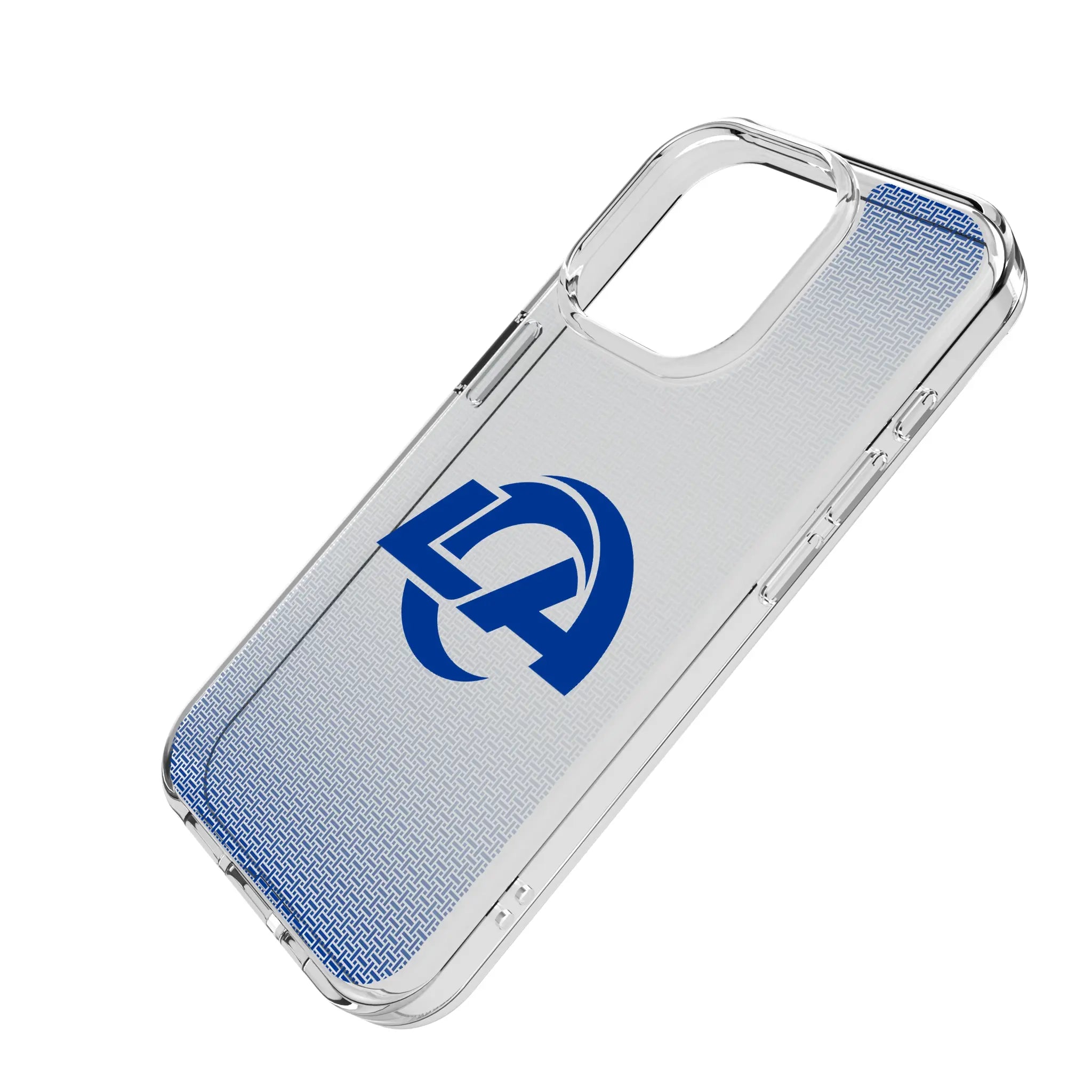 Los Angeles Rams Linen Clear Phone Case for Apple iPhone