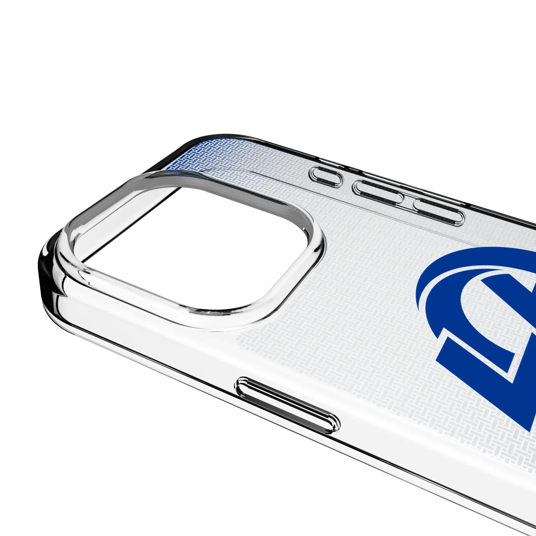 Los Angeles Rams Linen Clear Phone Case for Apple iPhone