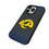 Los Angeles Rams Linen MagSafe Compatible Phone Case for Apple iPhone