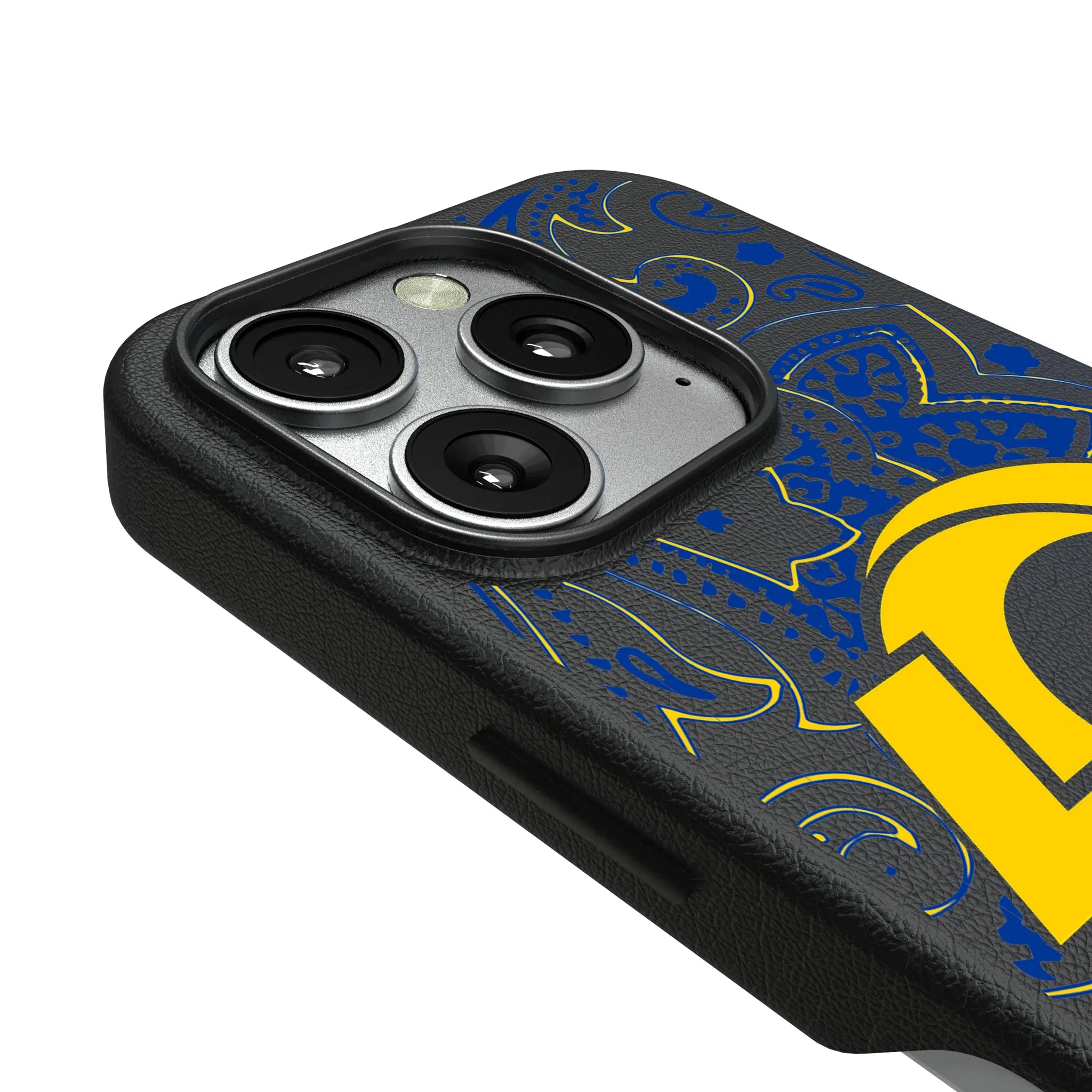 Los Angeles Rams Paisley MagSafe Compatible Phone Case for Apple iPhone