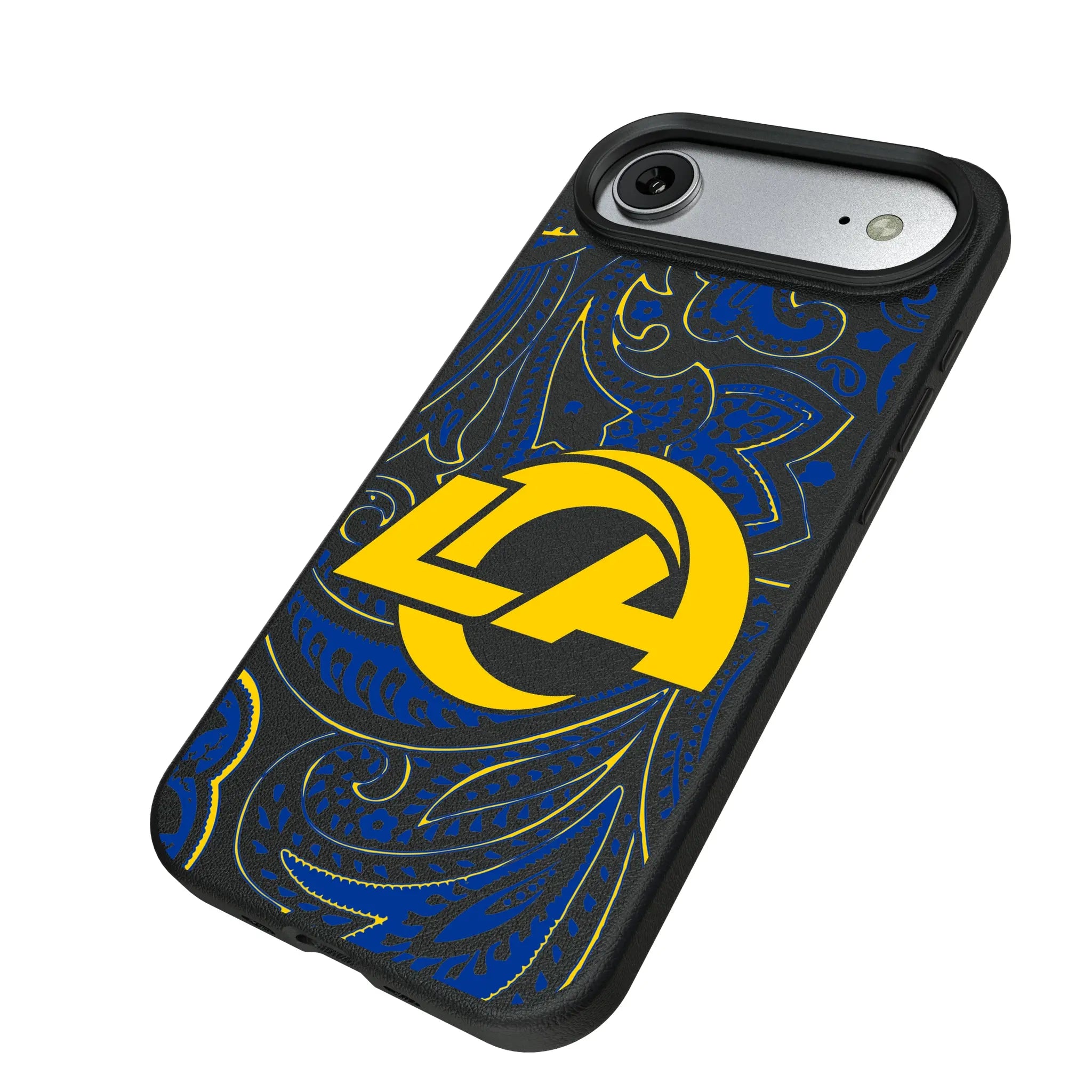 Los Angeles Rams Paisley MagSafe Compatible Phone Case for Apple iPhone