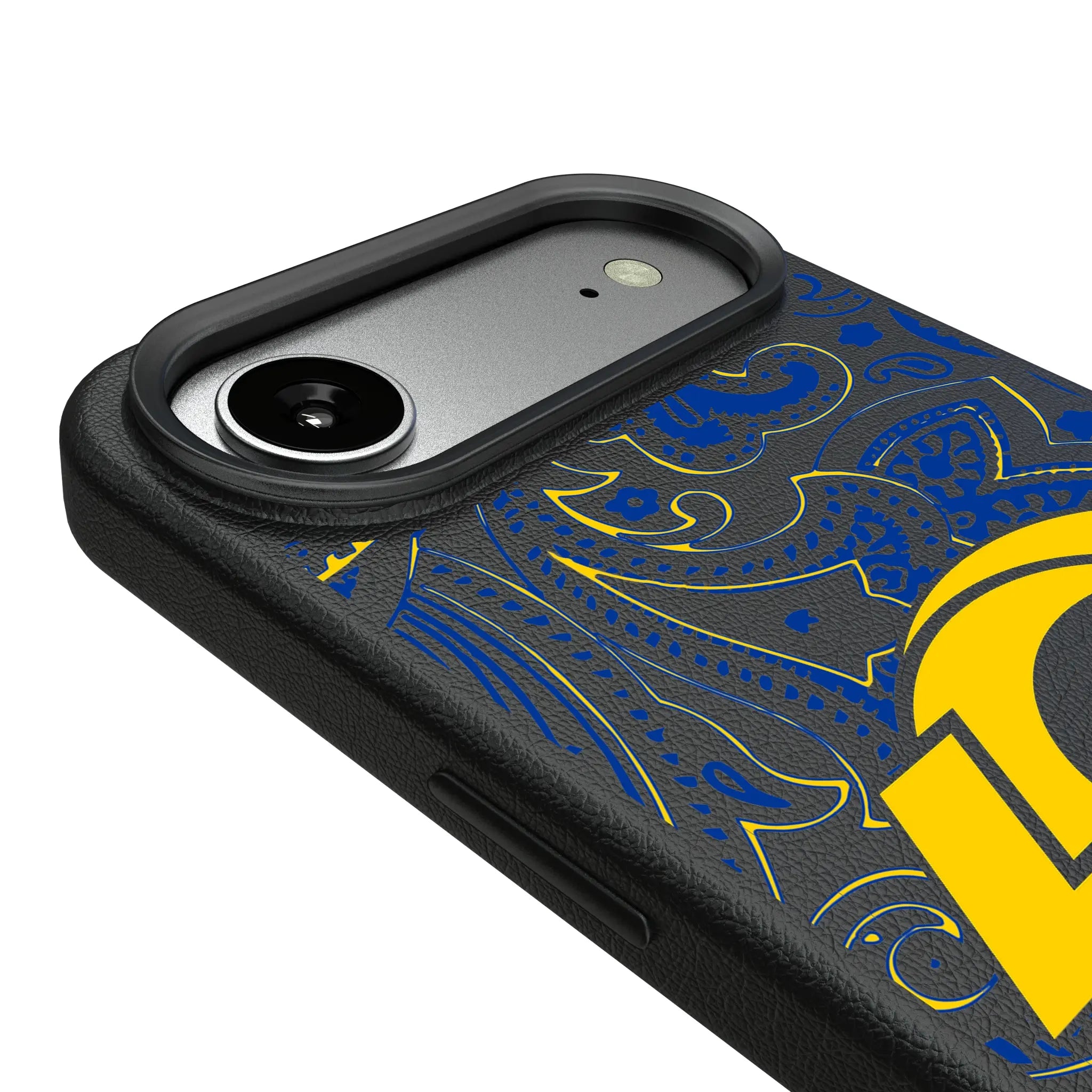 Los Angeles Rams Paisley MagSafe Compatible Phone Case for Apple iPhone
