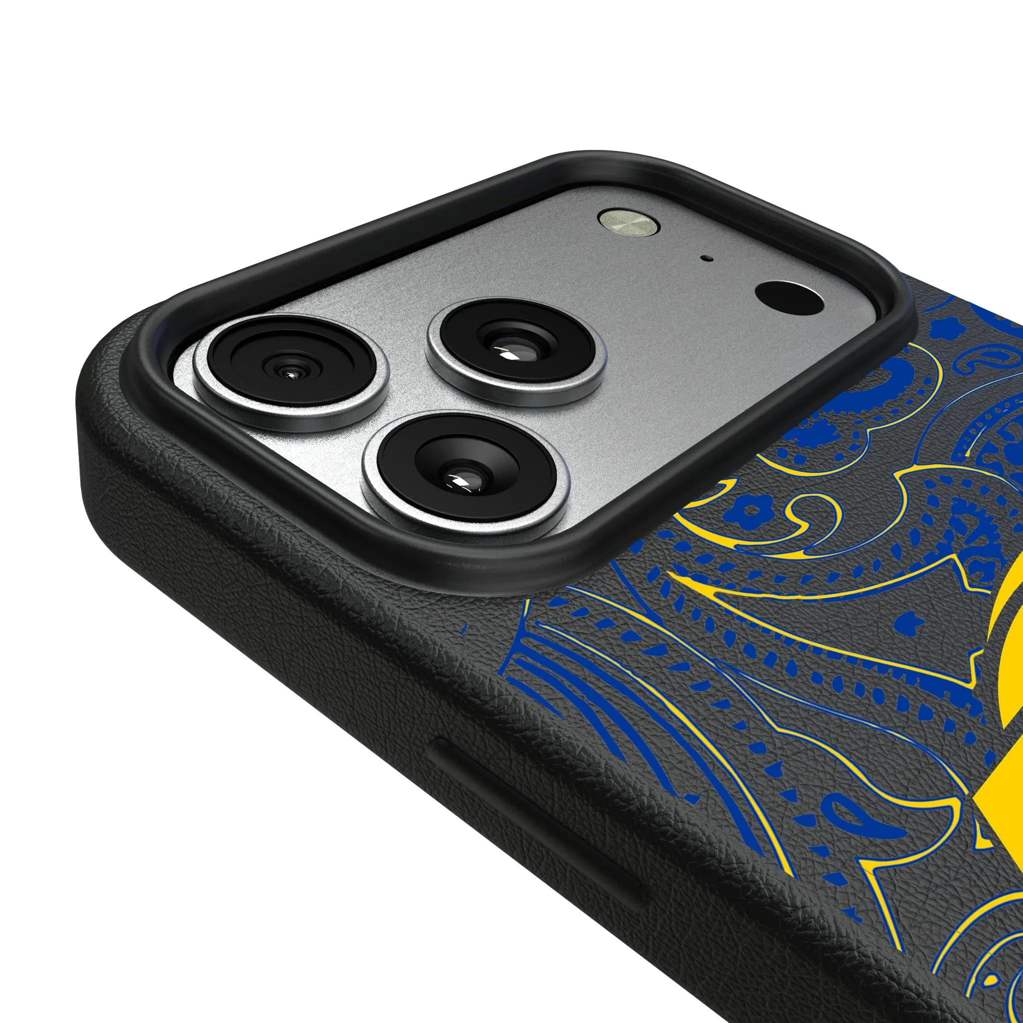 Los Angeles Rams Paisley MagSafe Compatible Phone Case for Apple iPhone