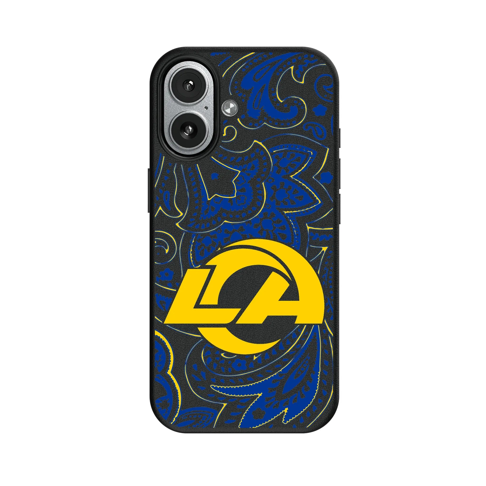 Los Angeles Rams Paisley MagSafe Compatible Phone Case for Apple iPhone