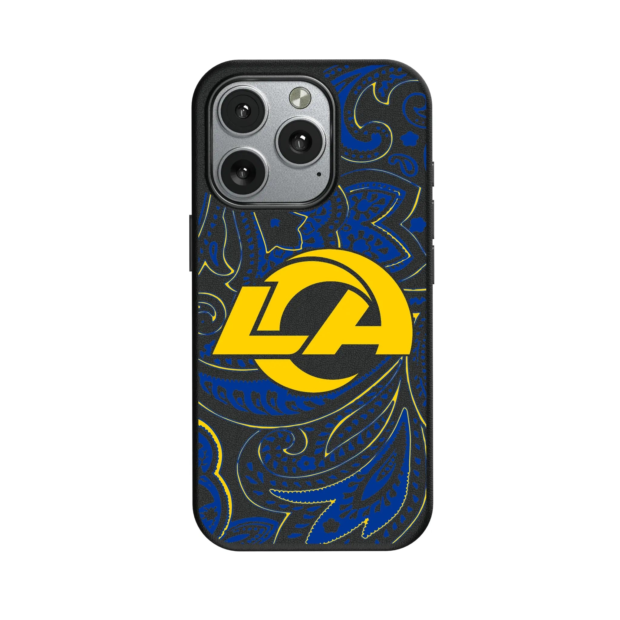 Los Angeles Rams Paisley MagSafe Compatible Phone Case for Apple iPhone