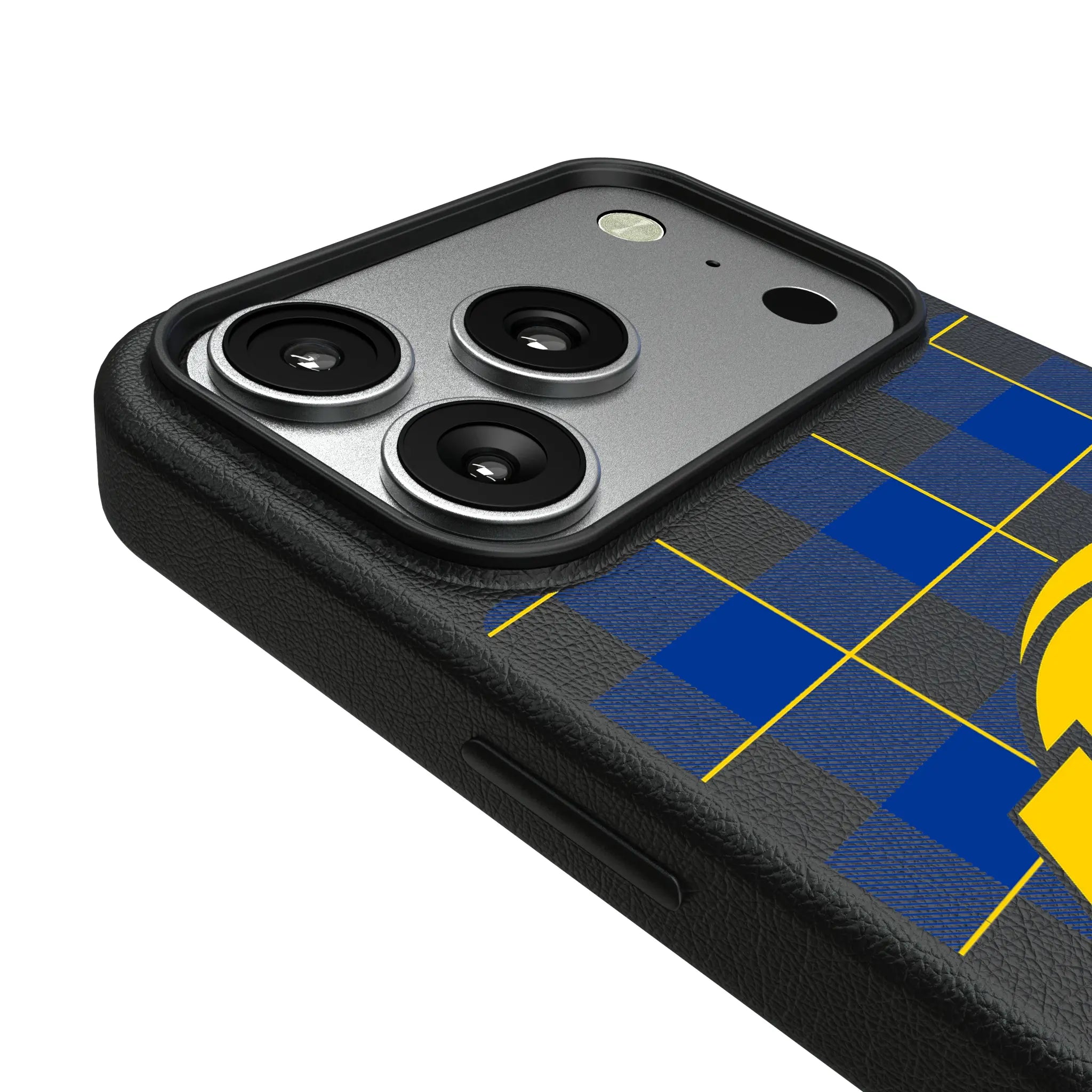 Los Angeles Rams Plaid MagSafe Compatible Phone Case for Apple iPhone