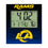 Los Angeles Rams Quadtile Wall Clock