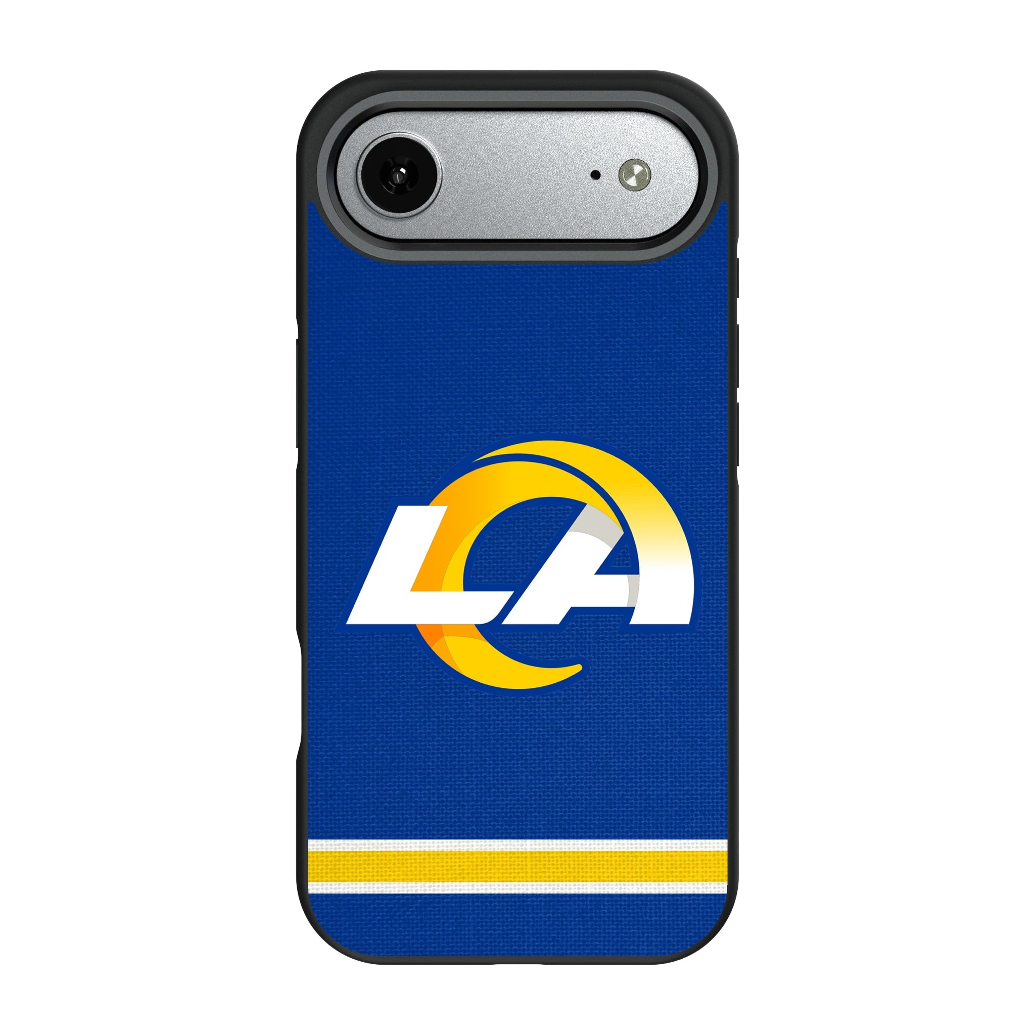 Los Angeles Rams Stripe Bump Phone Case - Sports Gifts, Sports Memorabilia, Sports Collectibles, Fan Shop