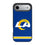 Los Angeles Rams Stripe Bump Phone Case - Sports Gifts, Sports Memorabilia, Sports Collectibles, Fan Shop