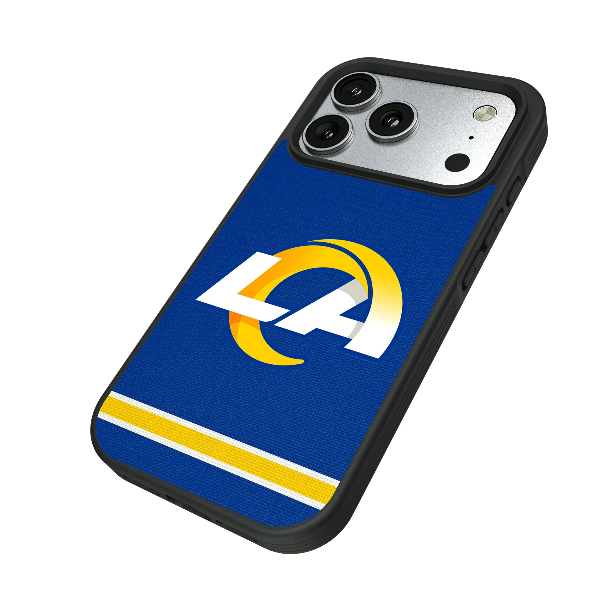 Los Angeles Rams Stripe Bump Phone Case