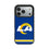 Los Angeles Rams Stripe Bump Phone Case - Sports Gifts, Sports Memorabilia, Sports Collectibles, Fan Shop