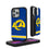 Los Angeles Rams Stripe Rugged Phone Case