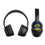 Los Angeles Rams Stripe Wireless Over-Ear BT Headphones With Case