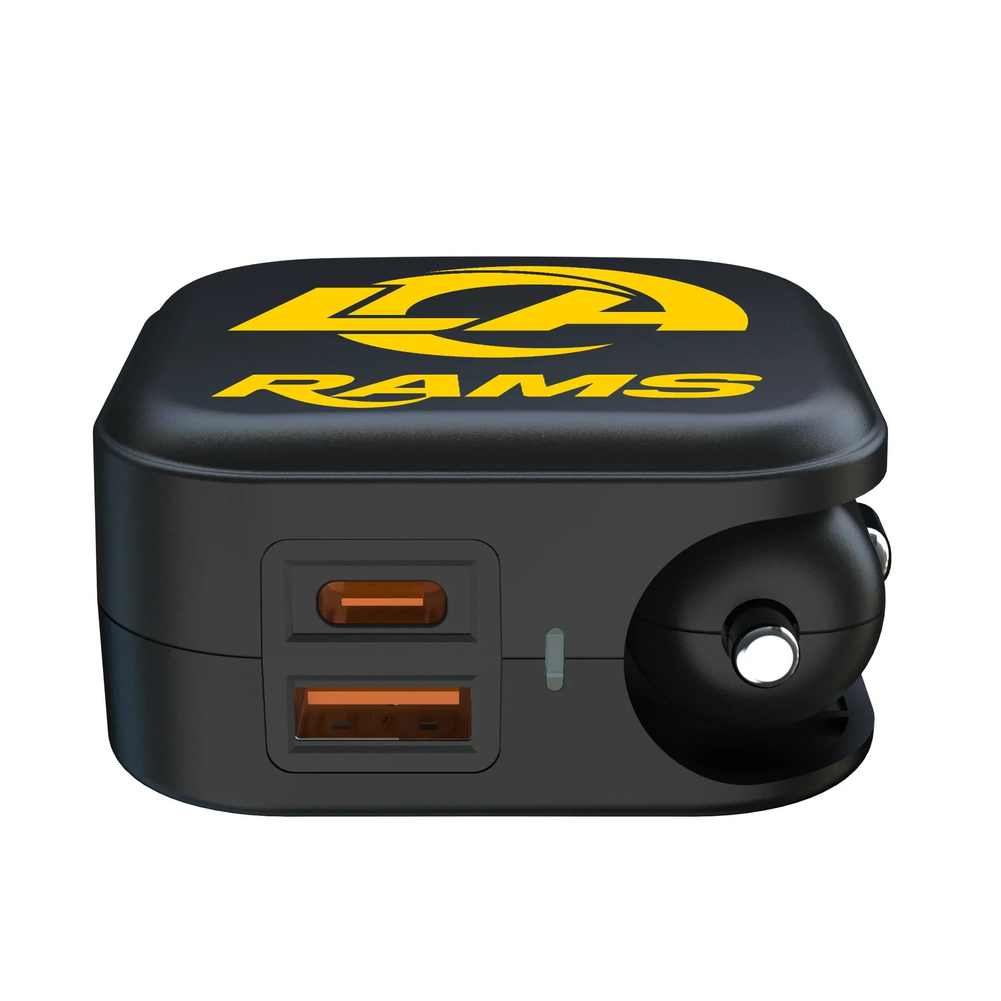 Los Angeles Rams Text Backdrop 2 in 1 USB A/C Charger