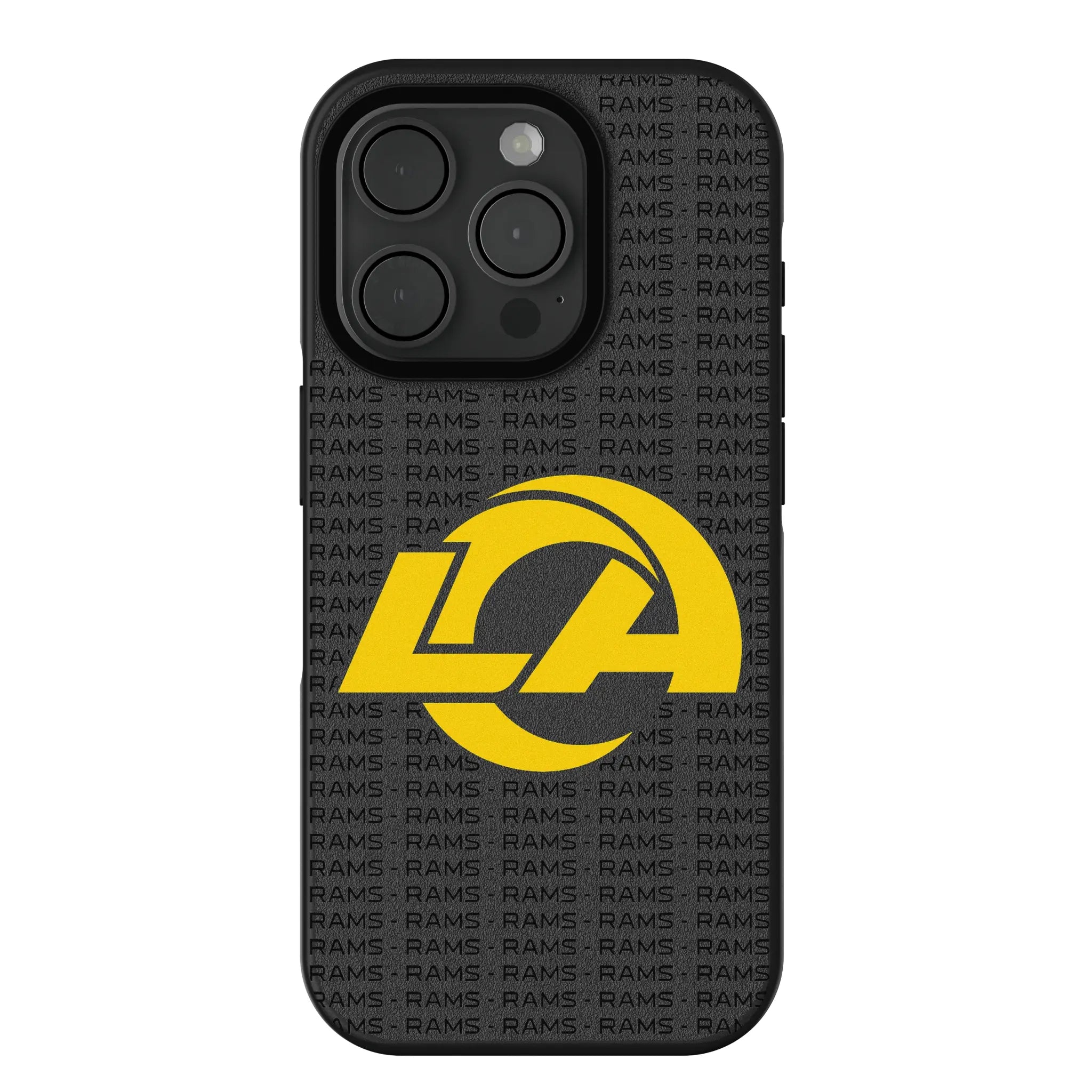 Los Angeles Rams Text Backdrop Bump Phone Case