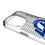 Los Angeles Rams Text Backdrop Clear Phone Case for Apple iPhone