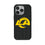 Los Angeles Rams Text Backdrop MagSafe Compatible Phone Case for Apple iPhone
