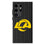 Los Angeles Rams Text Backdrop MagSafe Compatible Phone Case for Samsung Galaxy