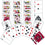 South Carolina Gamecocks 54 Card Deck - Playing Cards - Sports Gifts, Sports Memorabilia, Sports Collectibles, Fan Shop