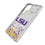 Louisiana State University Tigers Confetti Clear Phone Case for Samsung Galaxy