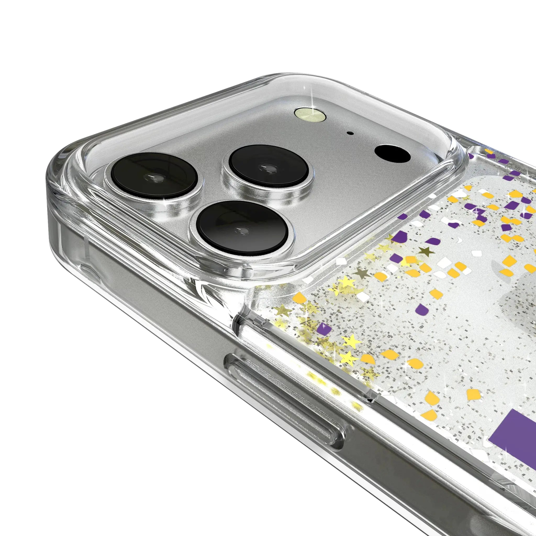 Louisiana State University Tigers Confetti Glitter Phone Case