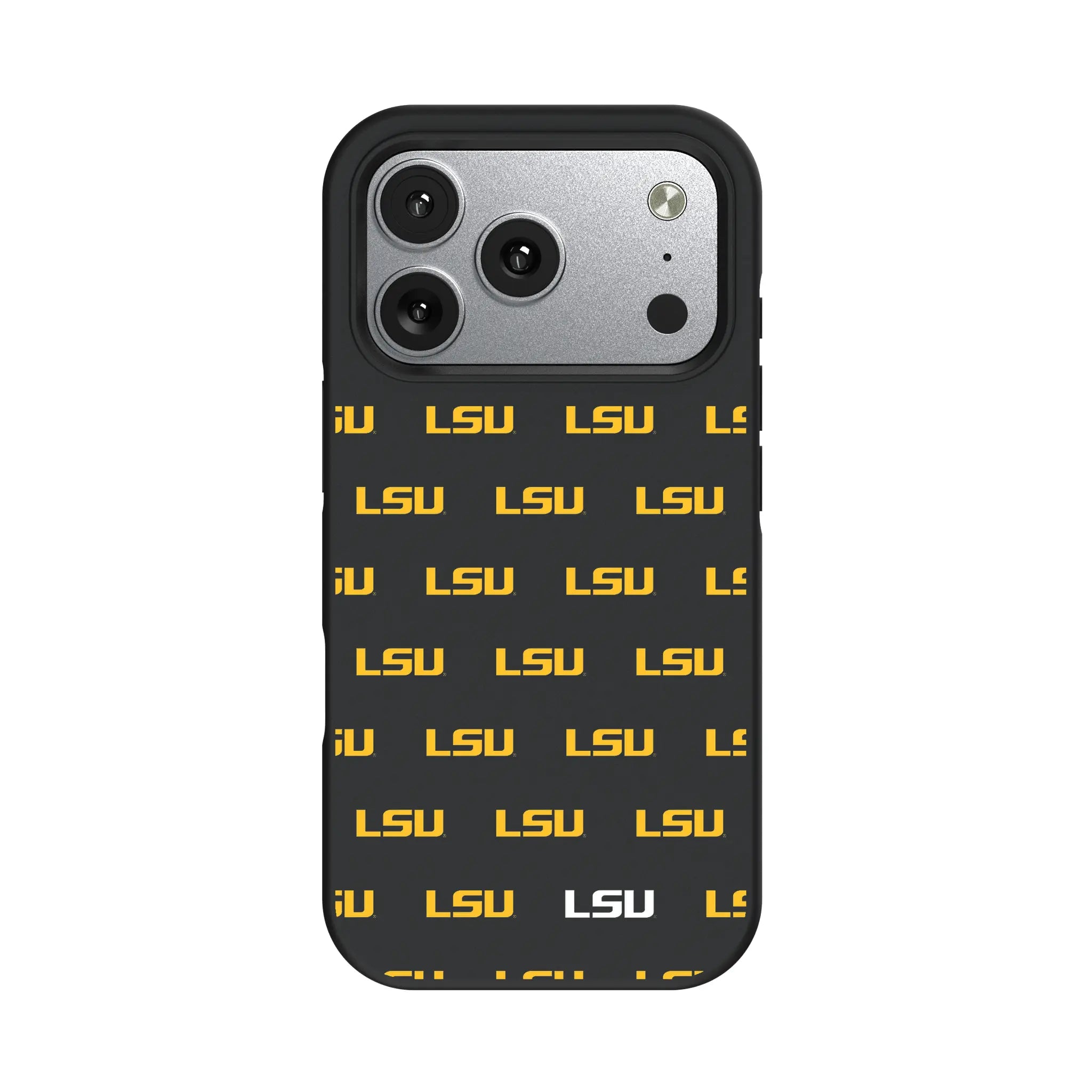 Louisiana State University Tigers Fashion Pattern Bump Phone Case for Apple iPhone