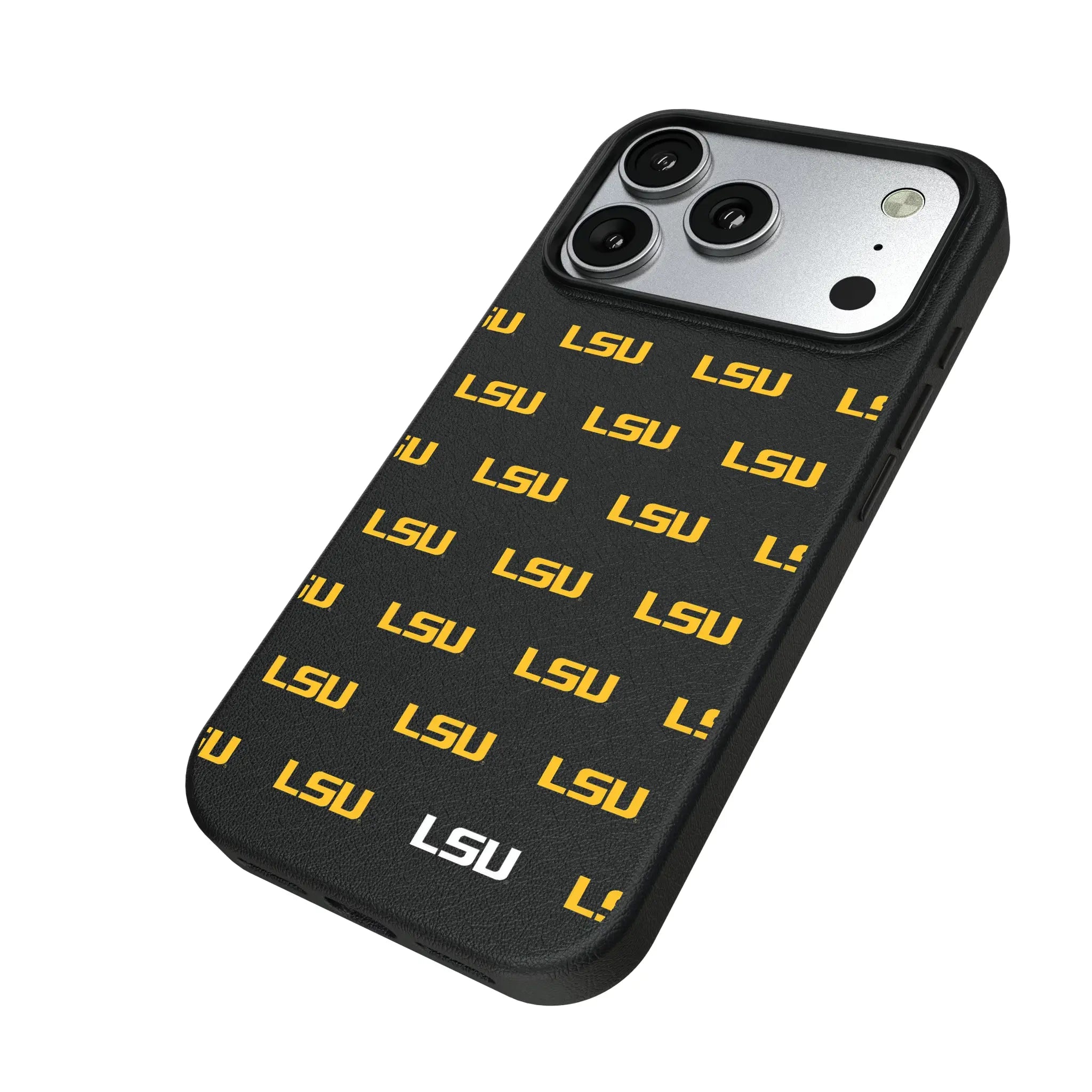 Louisiana State University Tigers Fashion Pattern MagSafe Compatible Phone Case for Apple iPhone