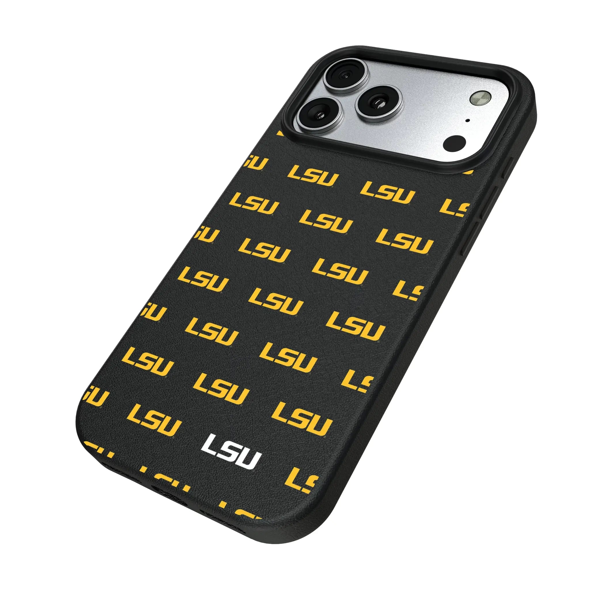 Louisiana State University Tigers Fashion Pattern MagSafe Compatible Phone Case for Apple iPhone