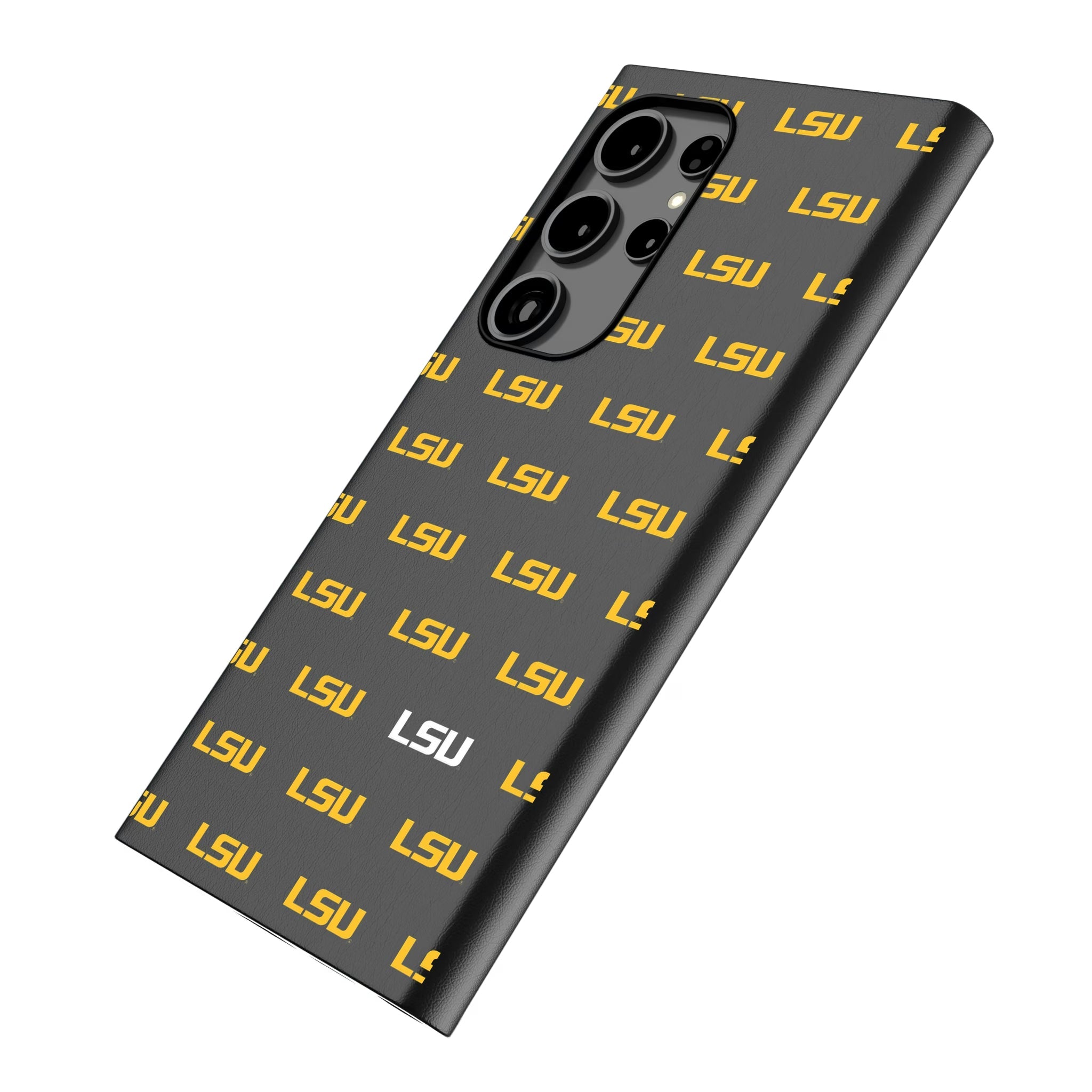 Louisiana State University Tigers Fashion Pattern MagSafe Compatible Phone Case for Samsung Galaxy - Sports Gifts, Sports Memorabilia, Sports Collectibles, Fan Shop